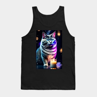 Shiny British Shorthair Tank Top